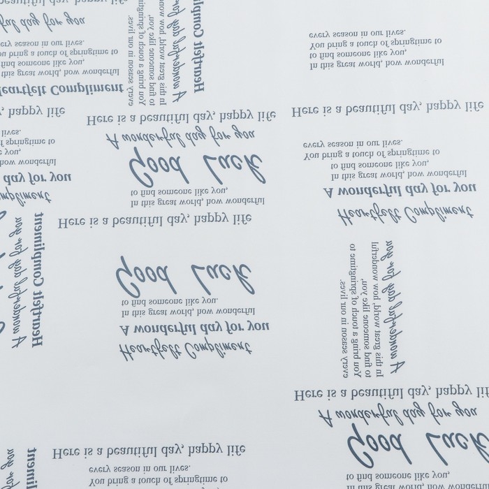 Пленка для цветов, матовая, "Комплимент тон", белый, 0,6 х 9м ±5%