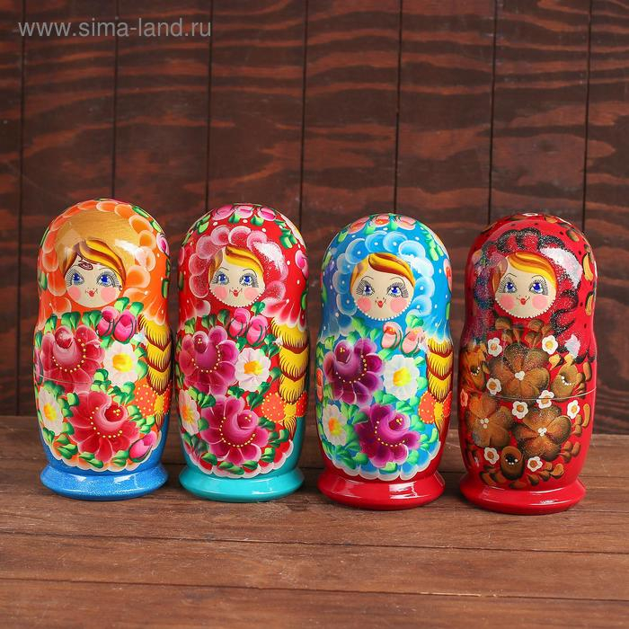 Матрёшка 10 в 1, расписная большая, цвета МИКС Матрёшка 10 в 1, расписная большая, цвета МИКС