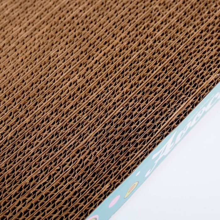 Когтеточка из картона Avocat волна, 45.5 × 19 × 3.5 см Когтеточка из картона Avocat волна, 45.5 × 19 × 3.5 см