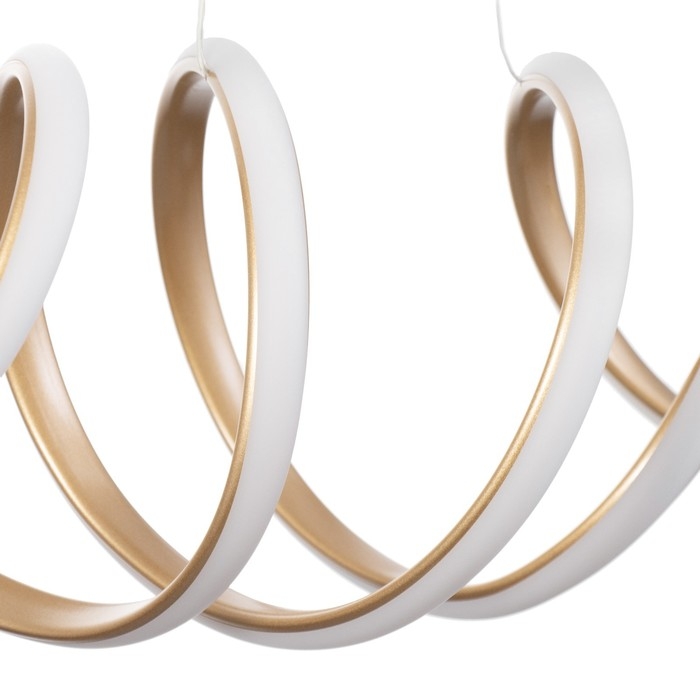 Светильник BayerLux Светильник BayerLux "Спираль" LED 112Вт 3000-6000К золото 100х22х100 см