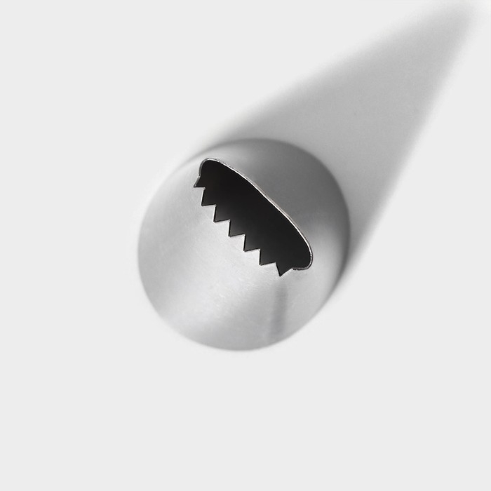 Насадка кондитерская KONFINETTA «Плетение», d=3 см, выход d=2 см, нержавеющая сталь Насадка кондитерская KONFINETTA «Плетение», d=3 см, выход d=2 см, нержавеющая сталь