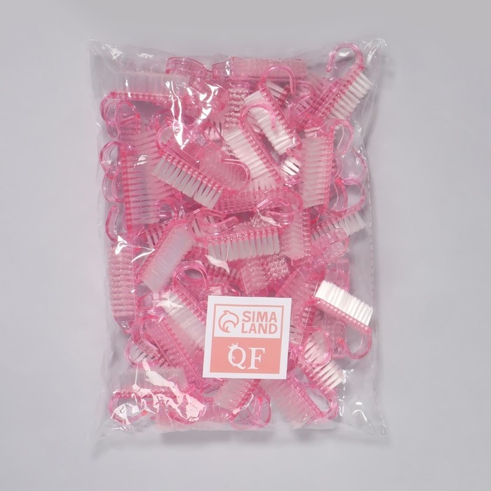 Щётки для маникюра/педикюра, 50 шт, 6,5 × 1,3 см, цвет МИКС Щётки для маникюра/педикюра, 50 шт, 6,5 × 1,3 см, цвет МИКС