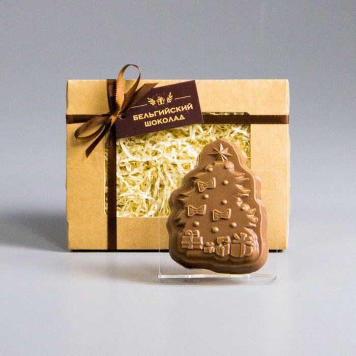 Шоколадная фигурка Шоколадная фигурка "Елочка", 80 г