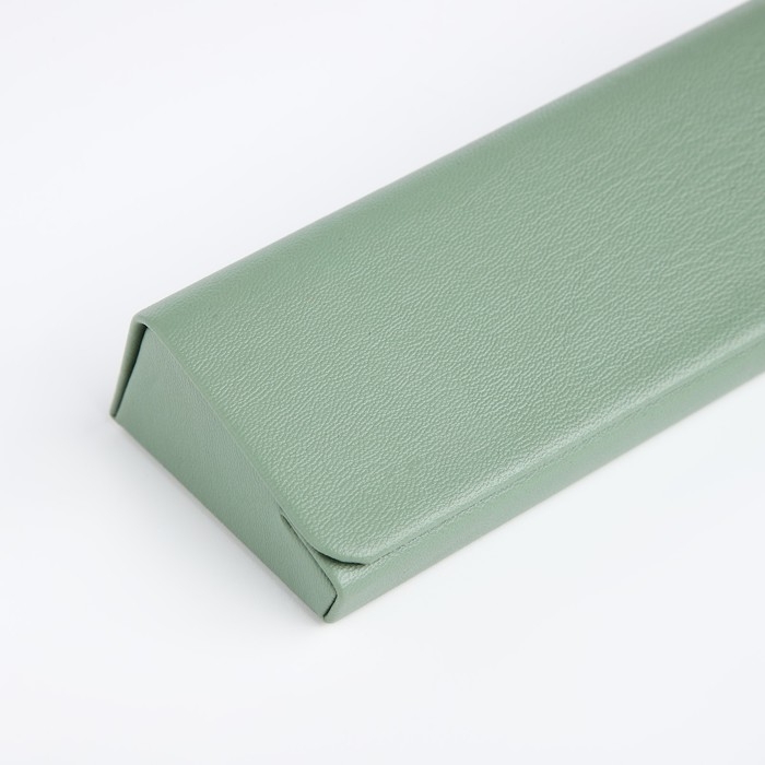 Футляр для очков на магните, длина 16,2 см, цвет зелёный Футляр для очков на магните, длина 16,2 см, цвет зелёный