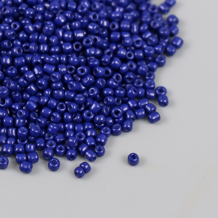 Бисер стекло 12/0  Бисер стекло 12/0 "Сапфир" яркий 450 гр