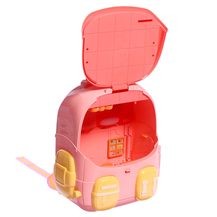 Дом для кукол «Рюкзачок» с куклами, мебелью и аксессуарами Дом для кукол «Рюкзачок» с куклами, мебелью и аксессуарами