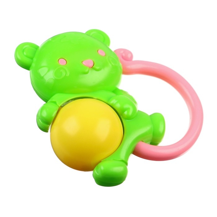 Погремушка «Мышка», цвет МИКС, Крошка Я Погремушка «Мышка», цвет МИКС, Крошка Я