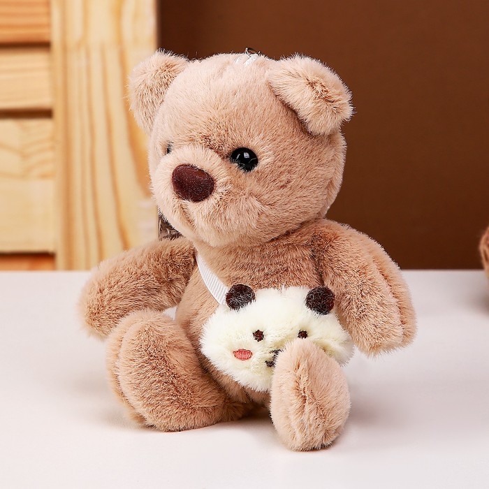 Мягкая игрушка «Медвежонок», 11 см, цвета МИКС Мягкая игрушка «Медвежонок», 11 см, цвета МИКС