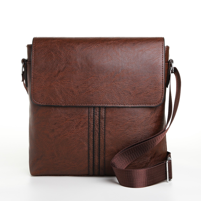 Сумка мужская, цвет коричневый Сумка мужская, цвет коричневый