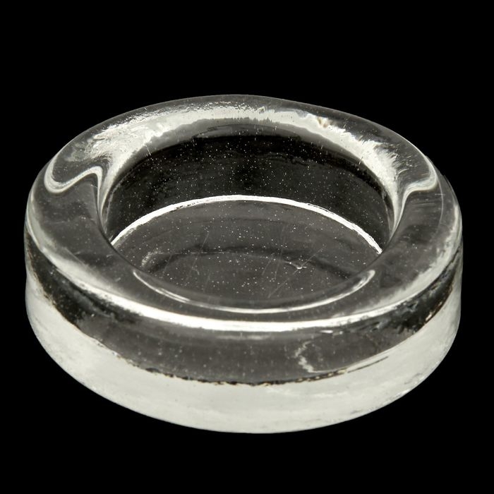 Подсвечник круглый с углублением под свечу D-75mm 12х2 см Подсвечник круглый с углублением под свечу D-75mm 12х2 см