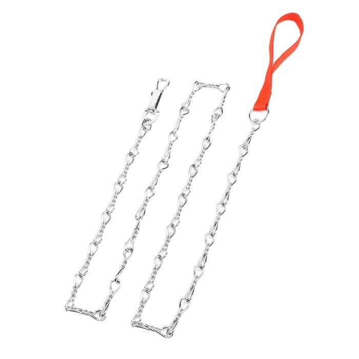 Поводок металлический витой с нейлоновой ручкой, 180 см х 3,5 мм Поводок металлический витой с нейлоновой ручкой, 180 см х 3,5 мм