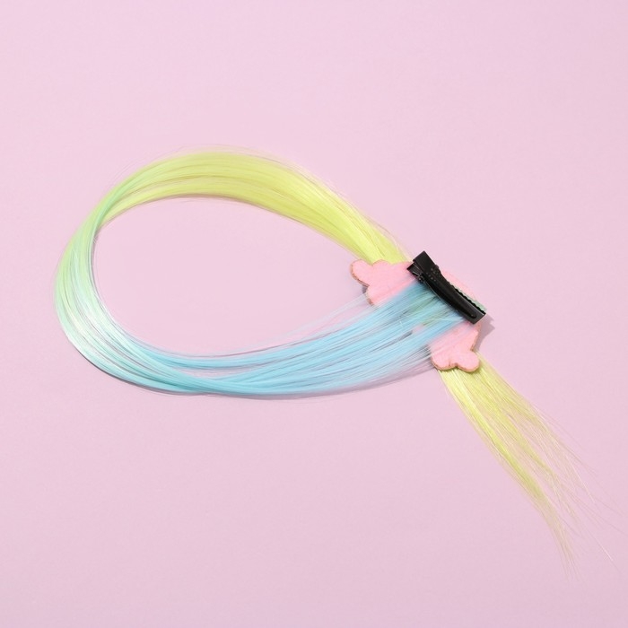 Заколки для волос , цветная прядь «Ты состоишь из love» Заколки для волос , цветная прядь «Ты состоишь из love»