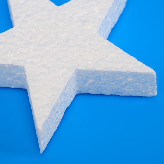 Форма из пенопласта Форма из пенопласта "Звезда", 10 х 2 см, набор 5 шт