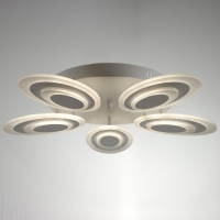 Люстра 114К006992 LED 90Вт белый 70x70x10 см.