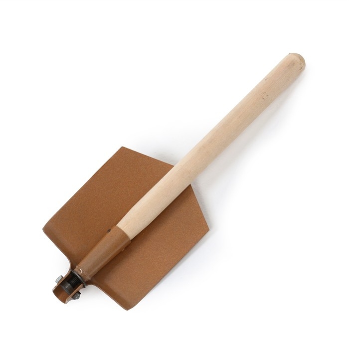 Лопата автомобильная, складная, L = 61 см, деревянный черенок, С2 Лопата автомобильная, складная, L = 61 см, деревянный черенок, С2