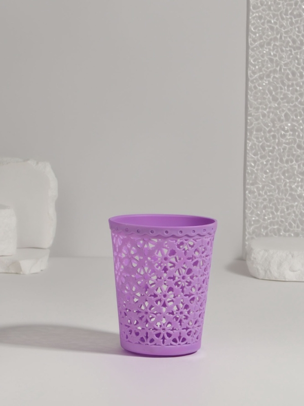 Органайзер - подставка для хранения маникюрных/косметических принадлежностей, d = 8,5 × 10,2 см, цвет МИКС Органайзер - подставка для хранения маникюрных/косметических принадлежностей, d = 8,5 × 10,2 см, цвет МИКС