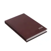 Ежедневник датир 2026г А5 168л, б/вин, коричневый Ежедневник датир 2026г А5 168л, б/вин, коричневый
