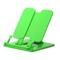 Подставка для книг, ErichKrause Neon Solid, пластиковая, зелёная