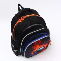 Ранец с эргономичной спинкой 3 отделения, средний "Футбол"