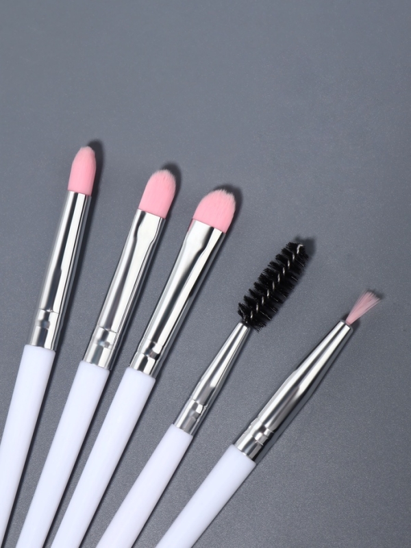 Набор кистей для макияжа, 10 предметов, 16.5 см, в чехле, белый Набор кистей для макияжа, 10 предметов, 16.5 см, в чехле, белый