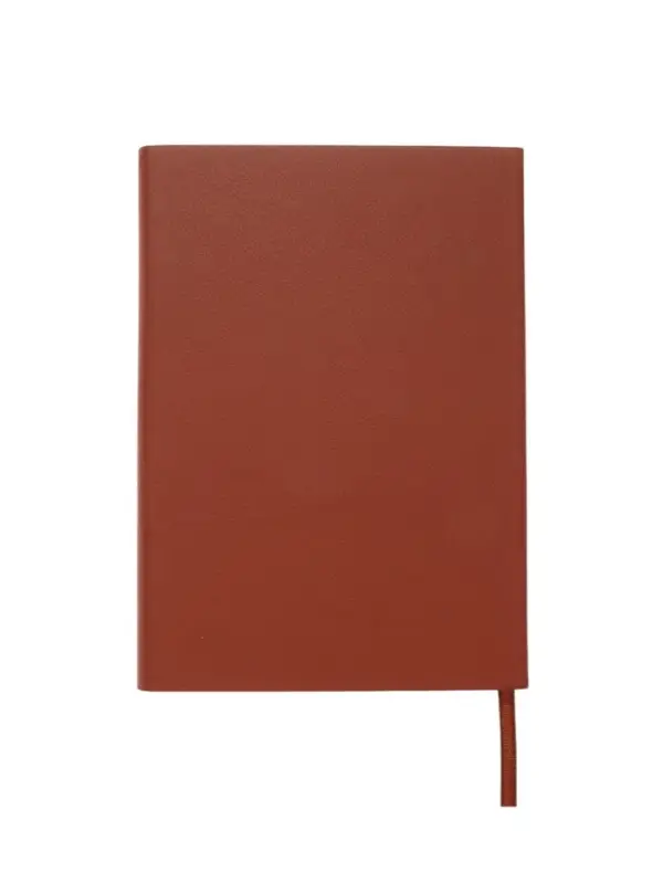 Ежедневник недатированный формат А5, с клапаном, 112л, линия, пвх, Коричневый Ежедневник недатированный формат А5, с клапаном, 112л, линия, пвх, Коричневый