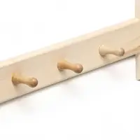 Полка - вешалка "ЛАДЬЯ" 3 крючка 48х48х7 см