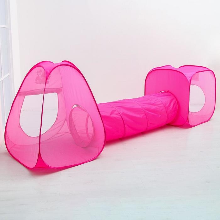 Палатка детская игровая с туннелем  Палатка детская игровая с туннелем "Милашка" Коты аристократы