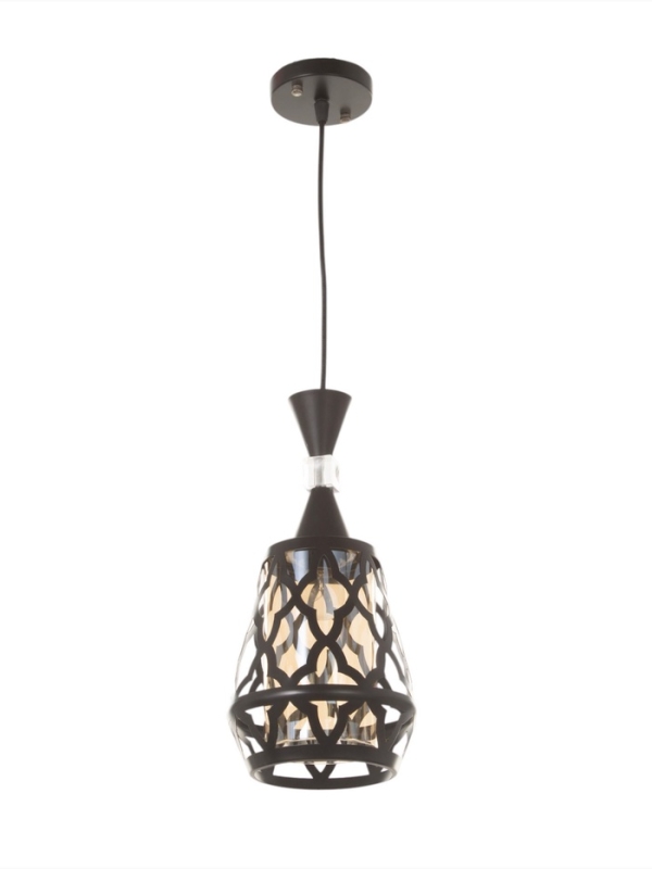 Светильник Nadine 1х40Вт Е27 черный 16х16х36см