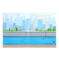 Книжка с наклейками "Транспорт. В городе" 8 стр.