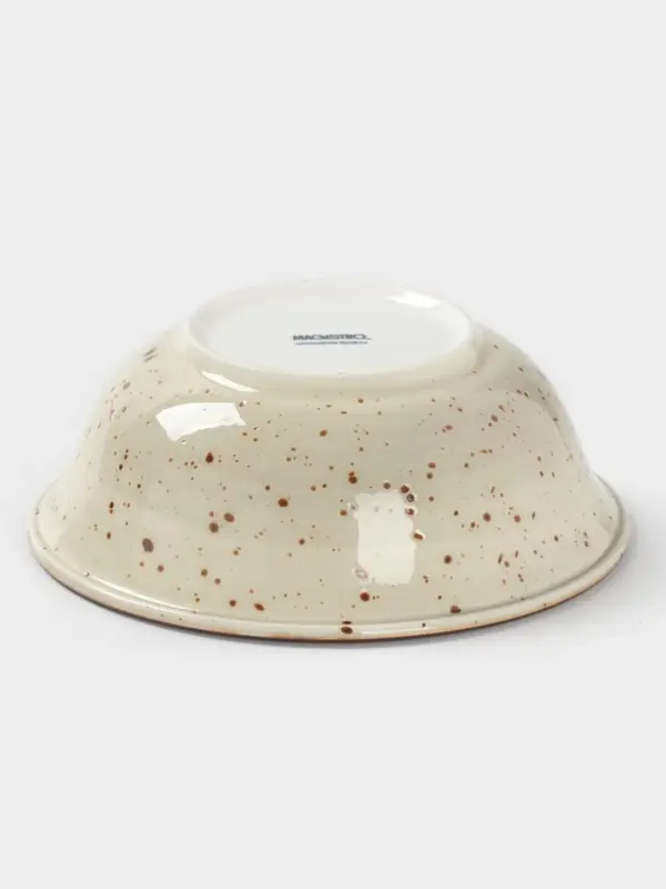 Салатник Magistro Mediterana, 580 мл, d=16.3 см, фарфор, бежевый