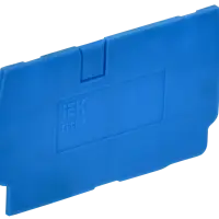 ARMAFIX Заглушка для колодки клеммной CP 4мм2 синяя IEK
