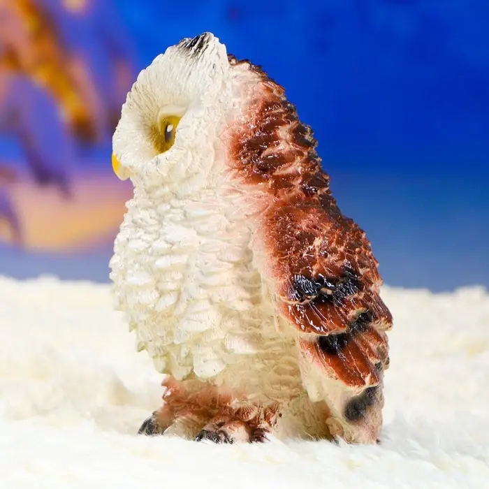 Садовая фигура из гипса &laquo;Филин&raquo;, 19&times;12&times;15 см