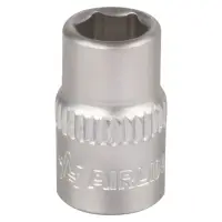 Головка торцевая 1/4"DR шестигранная 7мм, L=25мм пласт.подвес