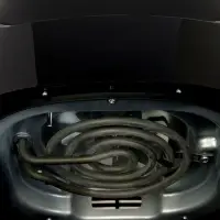 Аэрогриль Sakura SA-7684BK, 5 л, 1500 Вт, 8 программ, сенсорное управление, таймер, чёрный