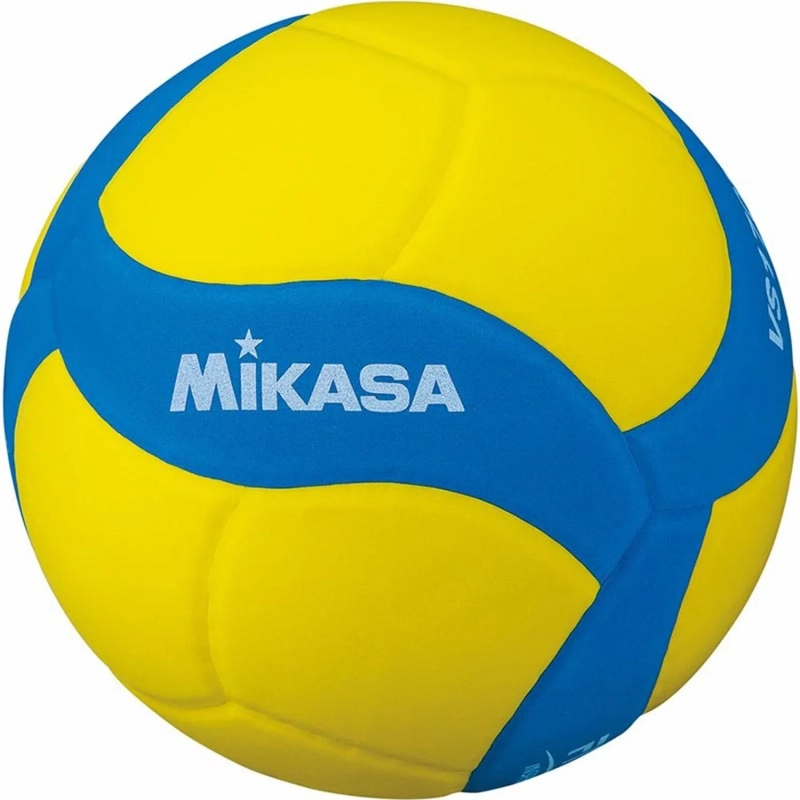 Мяч волейб. трен. MIKASA VS170W-Y-BL, р. 5 облегченный FIVB желто-синий