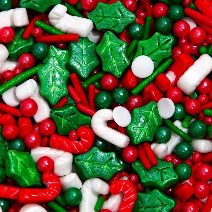 Новый год. Посыпка кондитерская  Новый год. Посыпка кондитерская "Новогоднее утро", 50 г