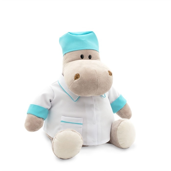 Мягкая игрушка «Бегемот: Пилюлькин», 20 см Мягкая игрушка «Бегемот: Пилюлькин», 20 см