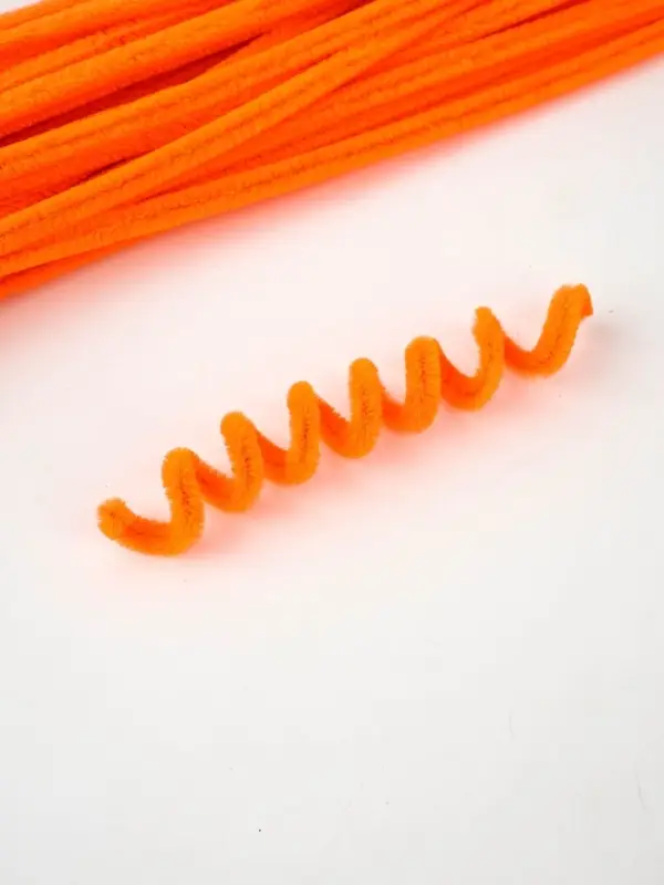 Синельная проволока набор 50 шт., оранжевая, 30 см