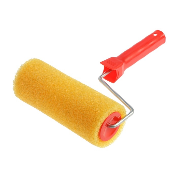 Валик ЛОМ,  Валик ЛОМ, "Шорох", поролон, 180 мм, рукоятка d=6 мм, D=80 мм