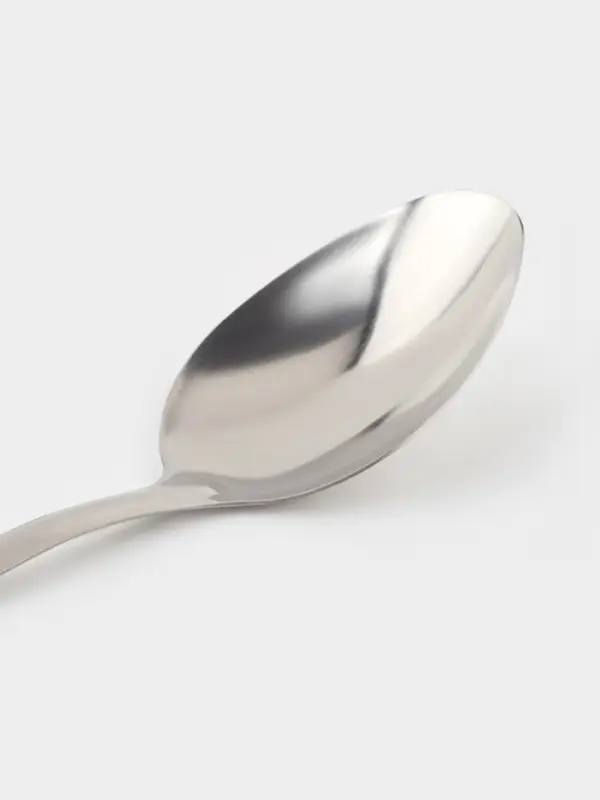 Ложка гарнирная из нержавеющей стали Доляна &laquo;Виктория&raquo;, 30 мл, h=25 см, серебристая