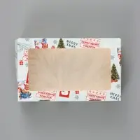 Коробка подарочная, складная 20&times;12&times;4 см &laquo;Новогодняя почта&raquo;