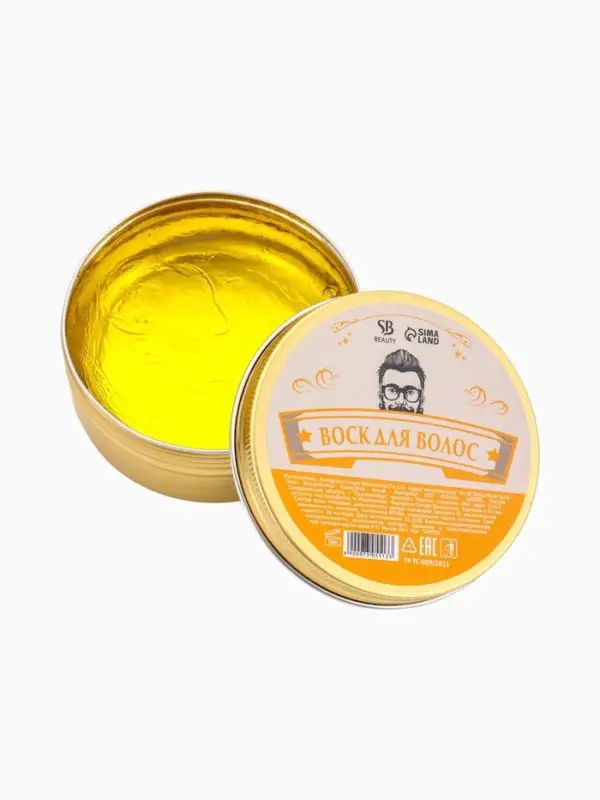 Воск-гель для укладки волос на водной основе, бесцветный, 150 г