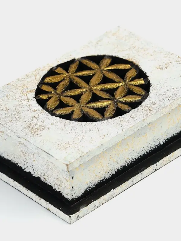 Шкатулка &laquo;Цветы&raquo;, 15&times;10&times;5 см, МДФ