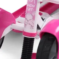 Снегокат «Котики», с родительской ручкой, со спинкой, розовый, ТС6-СЛ/К Snow Cat Снегокат «Котики», с родительской ручкой, со спинкой, розовый, ТС6-СЛ/К Snow Cat