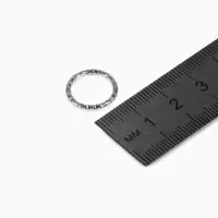 Кольцо соединительное разъёмное, 1.5&times;1.5 см, набор 100 шт. железо, цвет серебро