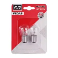 Лампа AVS Vegas в блистере 12V. P21/4W(BAZ15d) смещ.штифт 2шт.