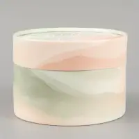 Коробка подарочная круглая With love, 13&times;8.5 см