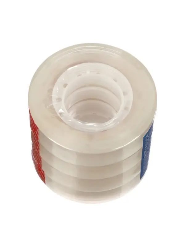 Набор из клейких лент ErichKrause Clear, 12 мм &times; 33 м, прозрачная