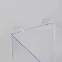 Полка-контейнер пластиковый F360, 20&times;20&times;20 см, цвет прозрачный