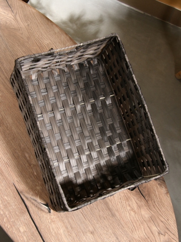 Корзина плетеная 40х29х17 см, пластик